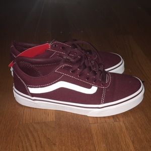 Maroon classic vans